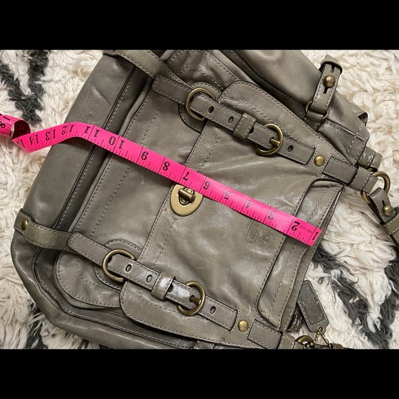 00s grey Coach bag - heritage collection - Picture 8 of 15